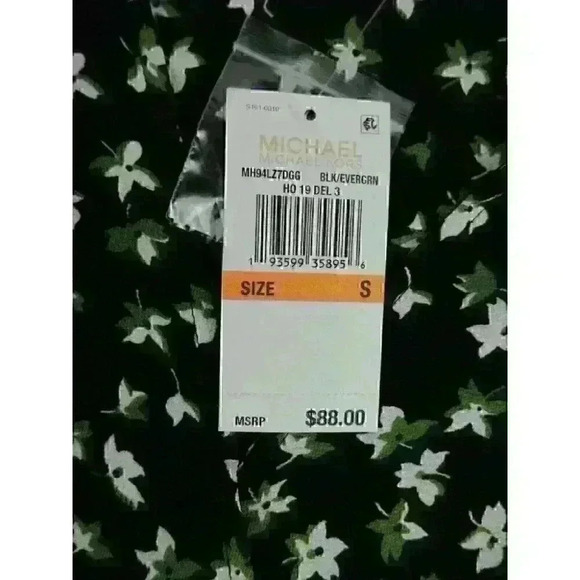 Michael Kors Womens S Lillies Wrap Top NWT $88 - Picture 2 of 2